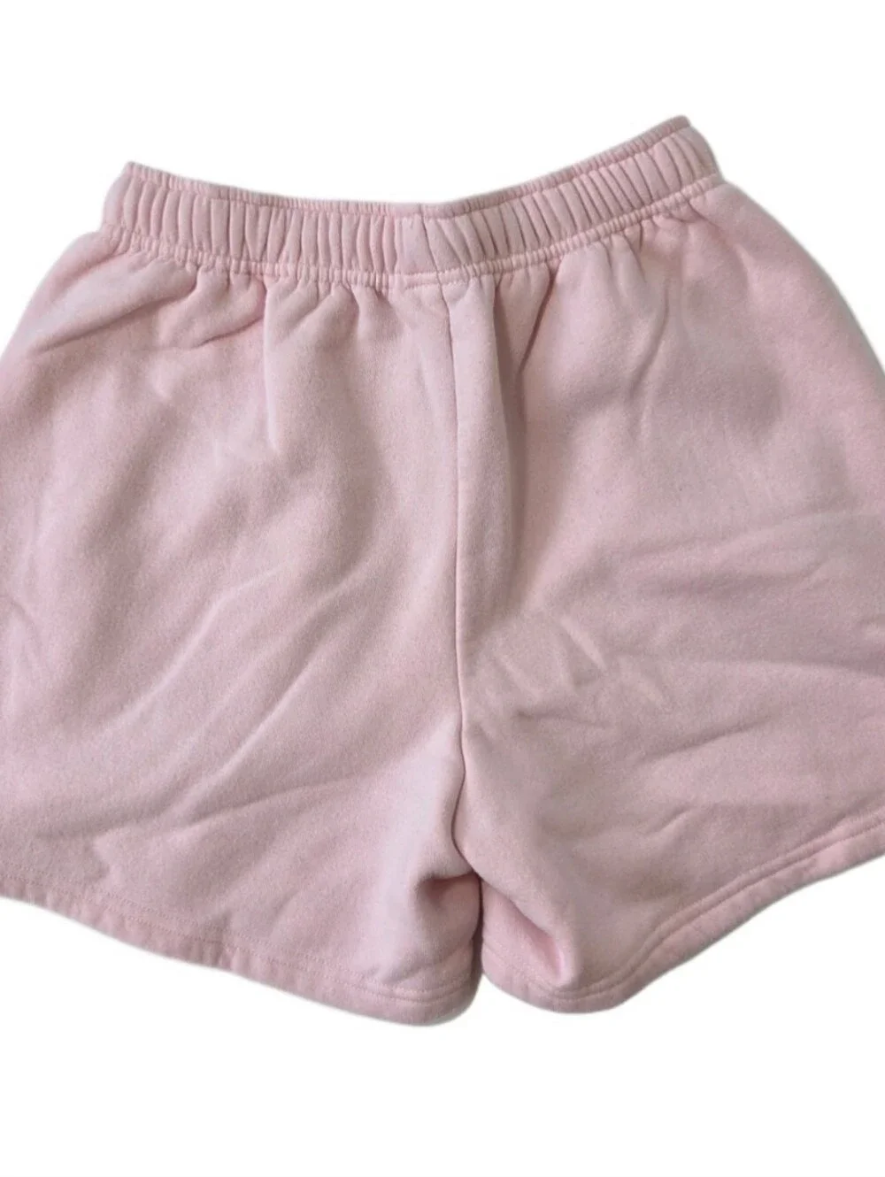 STARFIT Pink Lightning Bolt Sweatshirt Shorts Set Small Fleece Lounge